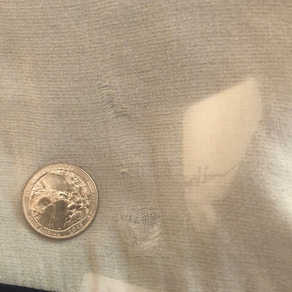 NWT 3.1 Phillip Lim Blue, Tan & White Dress SZ 4 - Picture 8 of 8